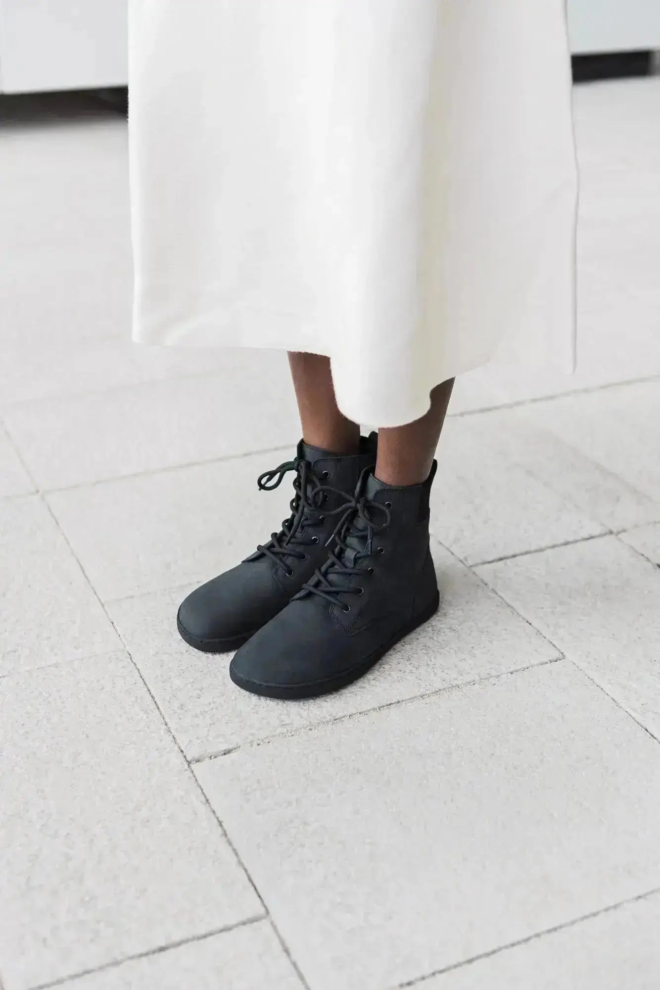 Shapen - Urbaneer 2.0 Black - Botines barefoot elegantes de invierno