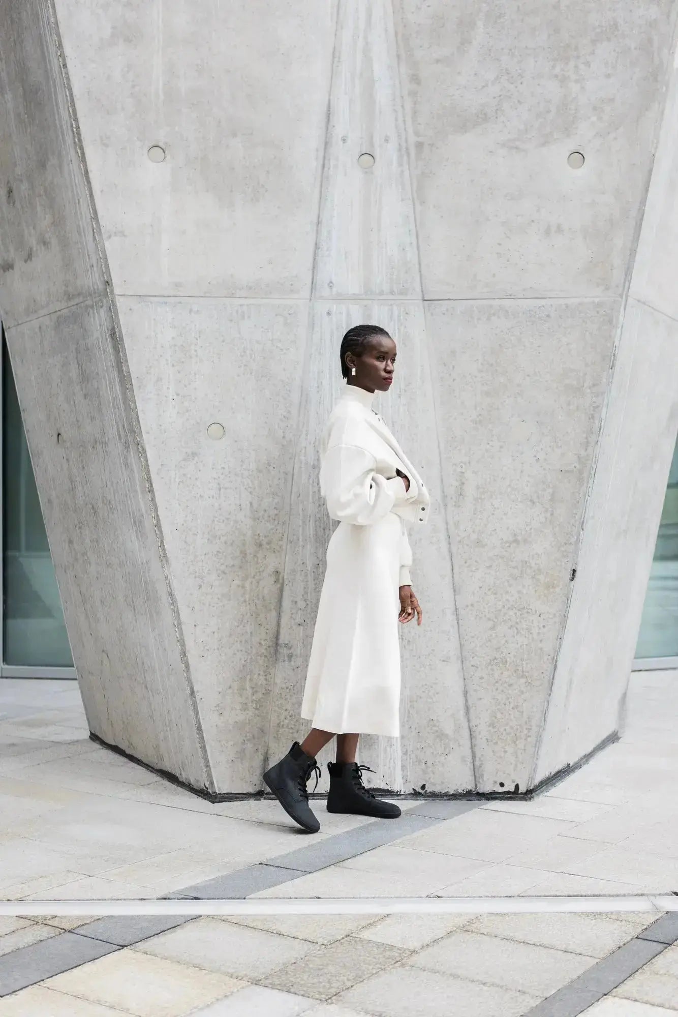 Shapen - Urbaneer 2.0 Black - Botines barefoot elegantes de invierno