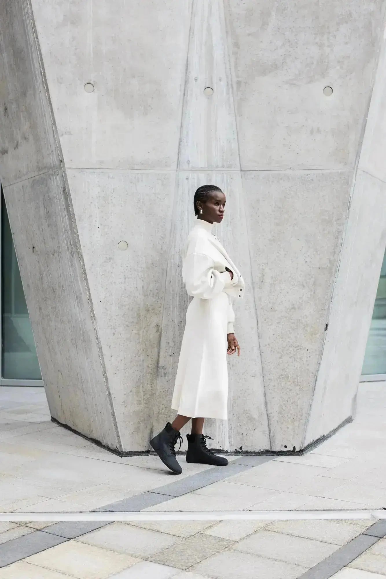 Shapen - Urbaneer 2.0 Black - Botines barefoot elegantes de invierno