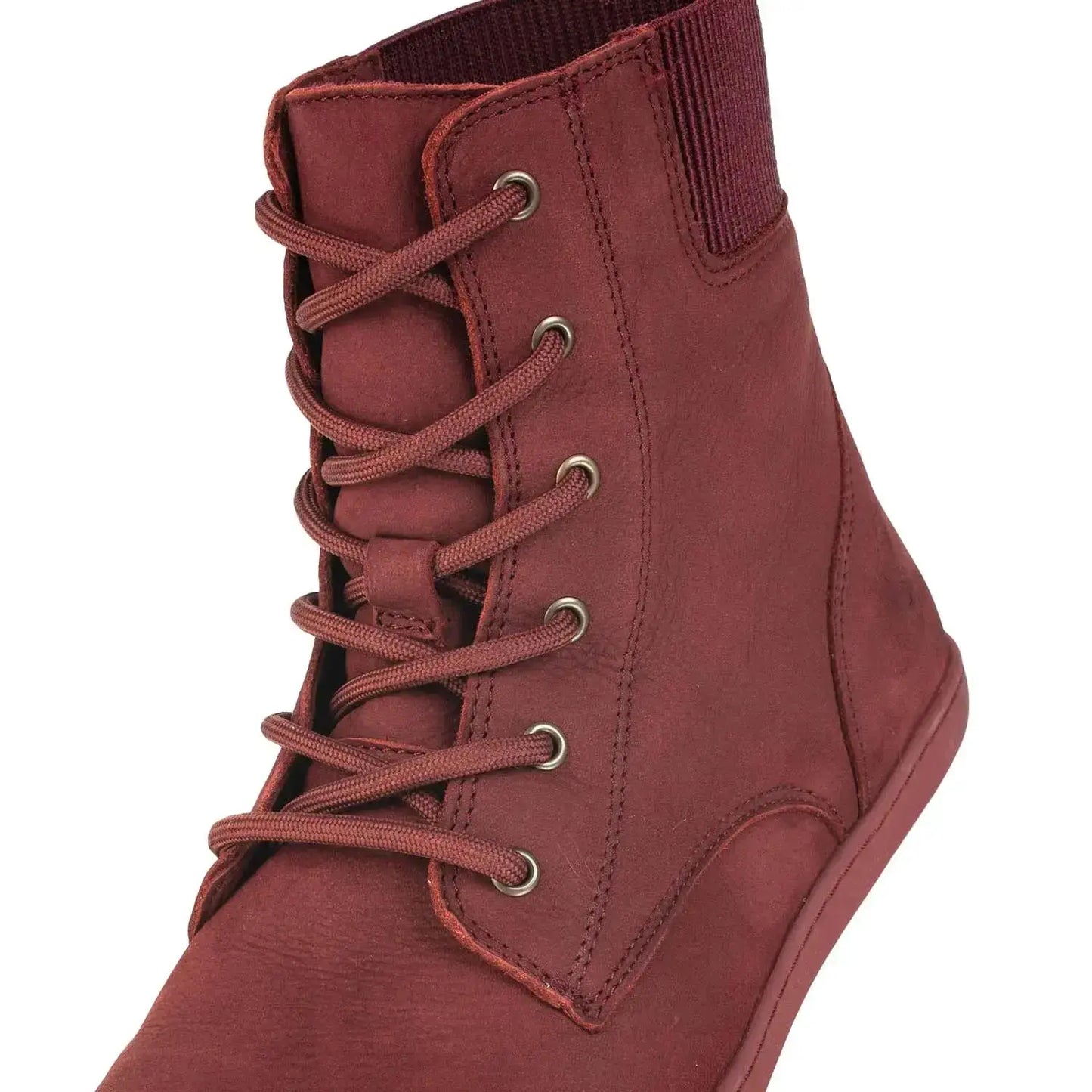 Shapen - Urbaneer 2.0 Burgundy - Botines barefoot elegantes de invierno