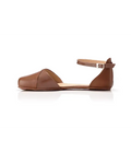 Shapen – Poppy Cognac - Bailarinas abiertas barefoot