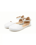 Shapen – Poppy White - Bailarinas abiertas barefoot