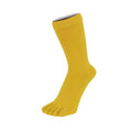 TOETOE - Calcetines de dedos de media caña - Tallas 35-46 - Yellow