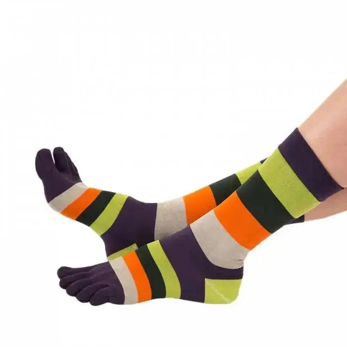 TOETOE - Chaussettes à doigts pour homme - MNF Pistache - Tailles 41 à 49