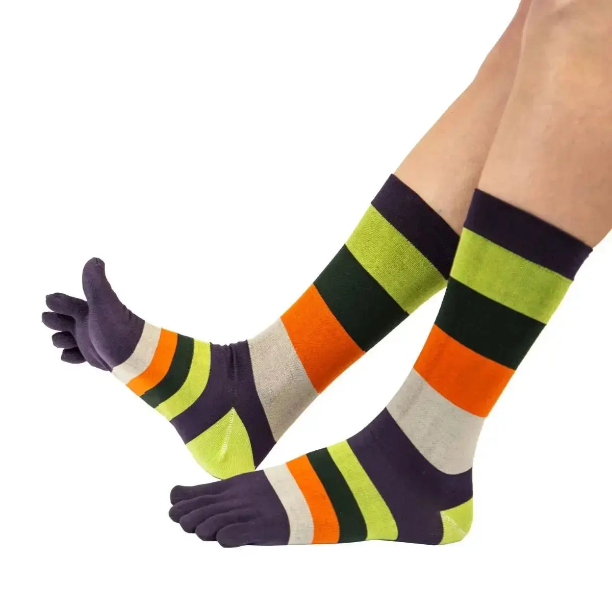 TOETOE - Chaussettes à doigts pour homme - MNF Pistache - Tailles 41 à 49