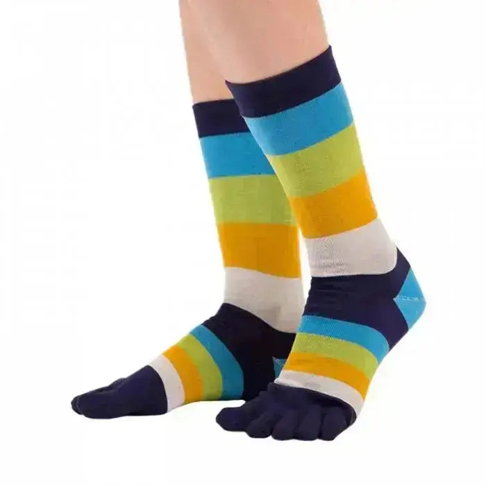 TOETOE - Chaussettes à doigts pour homme - MNF Turquoise - Tailles 41 à 49