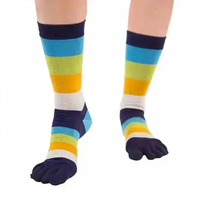 TOETOE - Chaussettes à doigts pour homme - MNF Turquoise - Tailles 41 à 49