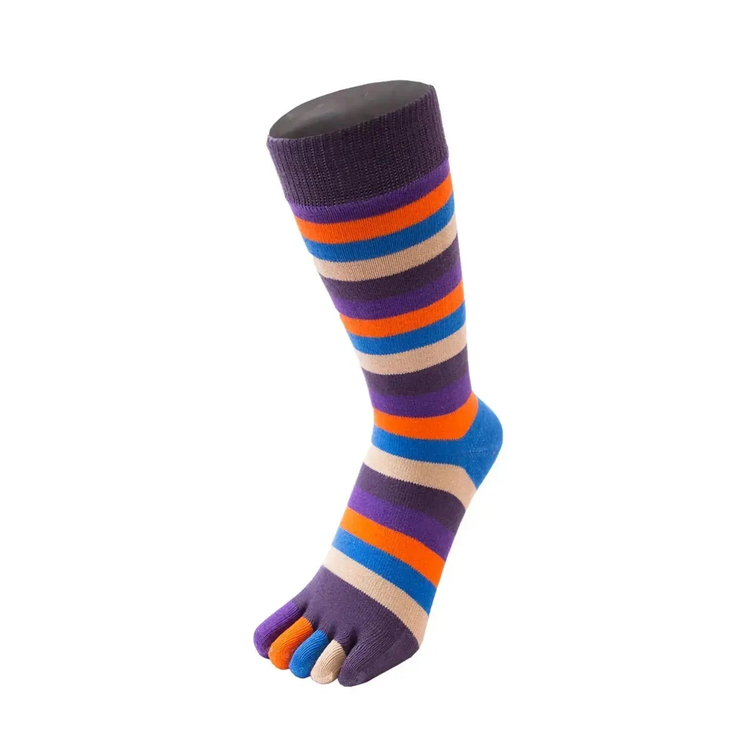 TOETOE Essential Orquidea - Calcetines de dedos de media caña - Unitalla (tallas 35-46)