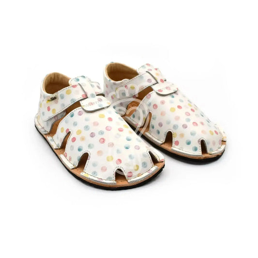 Tikki - Aranya Confetti - Sandalias Barefoot de Cuero