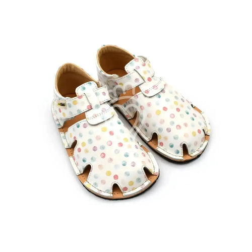 Tikki - Aranya Confetti - Sandalias Barefoot de Cuero