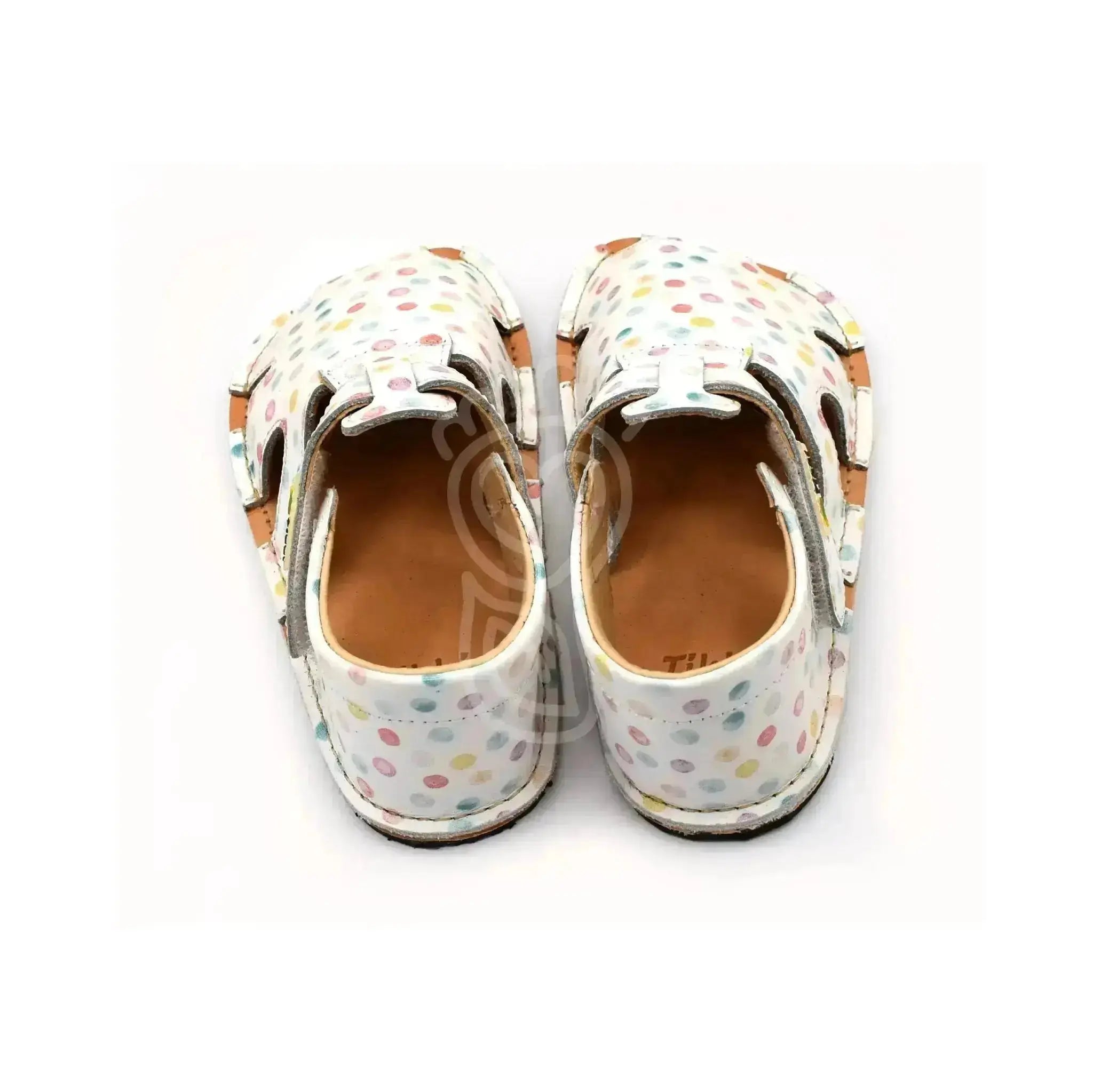 Tikki - Aranya Confetti - Sandalias Barefoot de Cuero