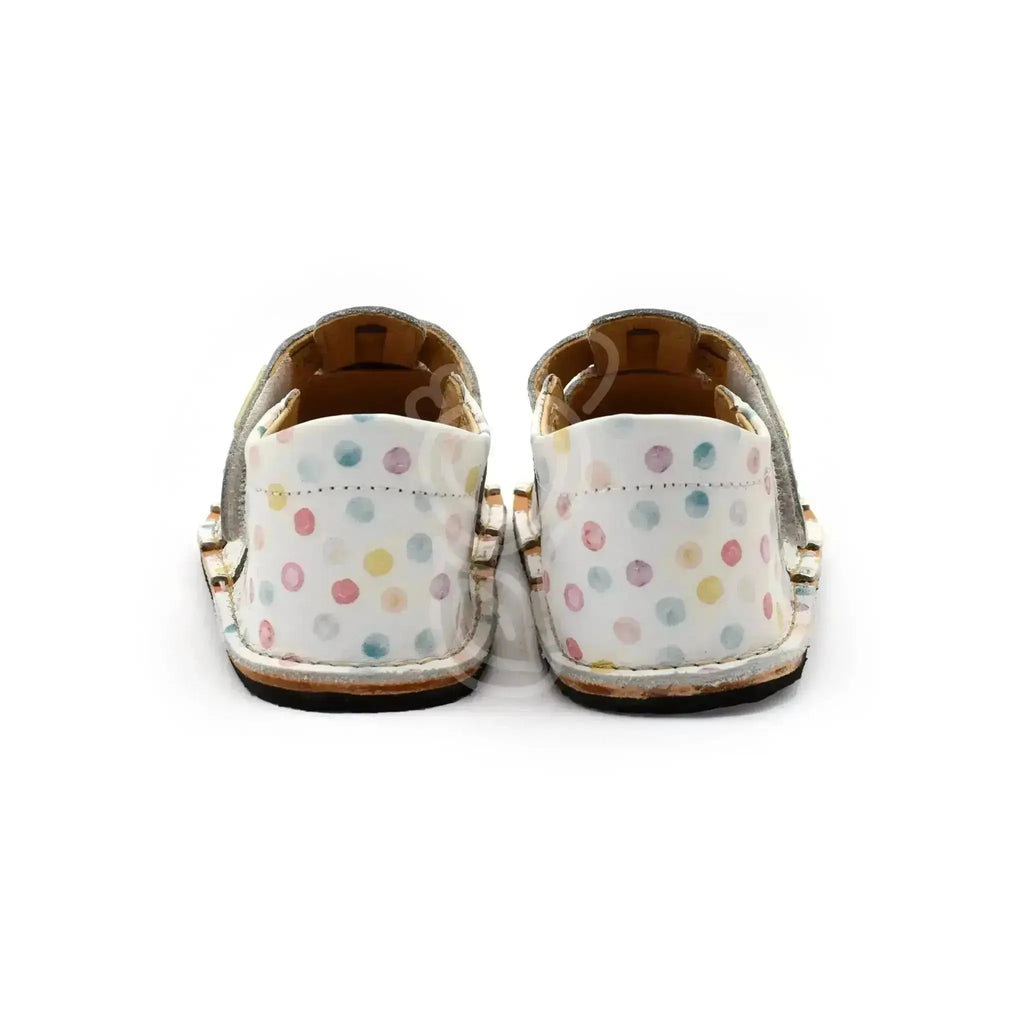 Tikki - Aranya Confetti - Sandalias Barefoot de Cuero