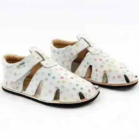 Tikki - Aranya Confetti - Sandalias Barefoot de Cuero