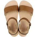 Tikki (Lang.S Barefoot) - Vibe Cream - Sandalias barefoot marrones para mujer