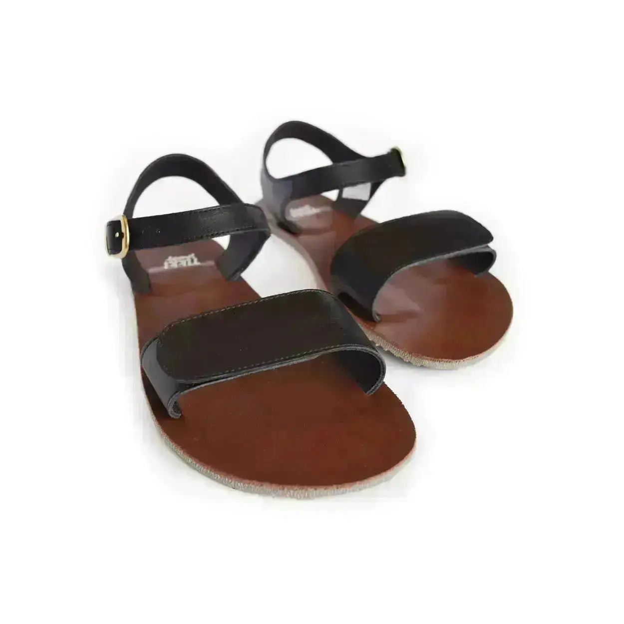 Tikki (Lang.S Barefoot) - Vibe Onyx - Sandalias barefoot Veganas negras para mujer