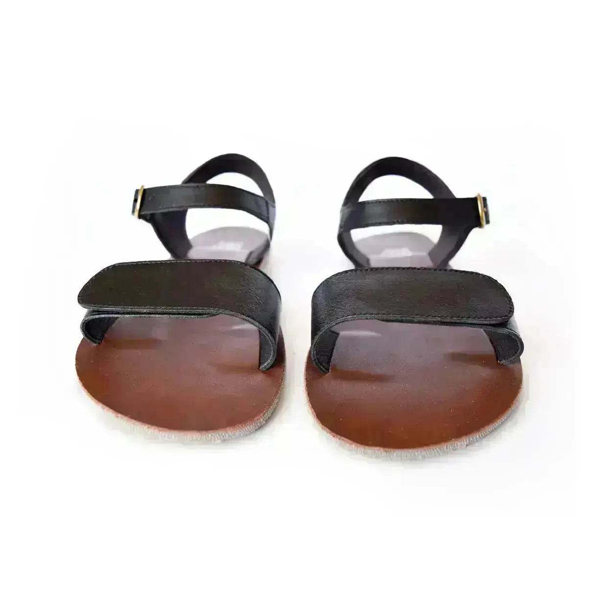 Tikki (Lang.S Barefoot) - Vibe Onyx - Sandalias barefoot Veganas negras para mujer