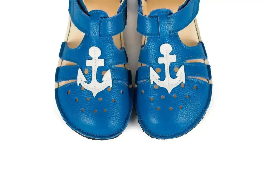 Timmo - Airy Travel - Sandalias respetuosas infantiles azules