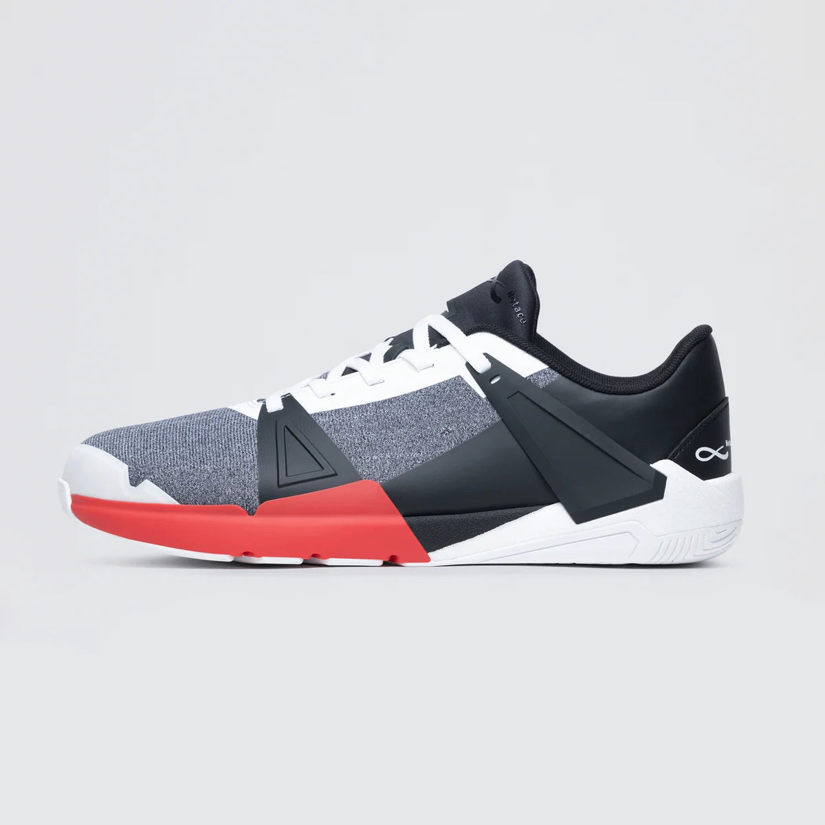 Notace Koto 1 Men Red-Heathered Grey - Zapatillas barefoot de hombre para deportes de raqueta en pista multicolor