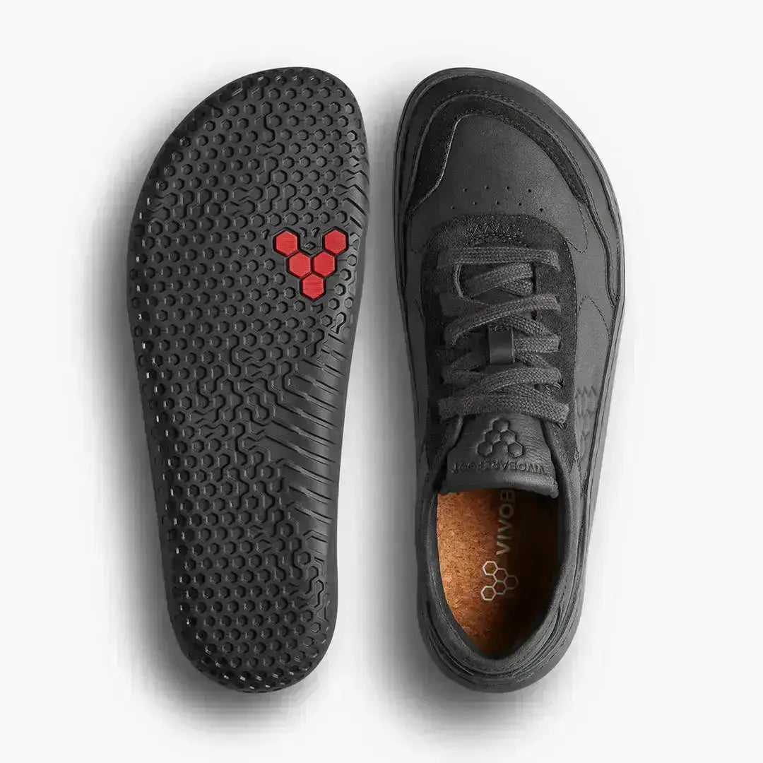 VIVOBAREFOOT - Everyday Sneaker Black- Zapatillas Barefoot