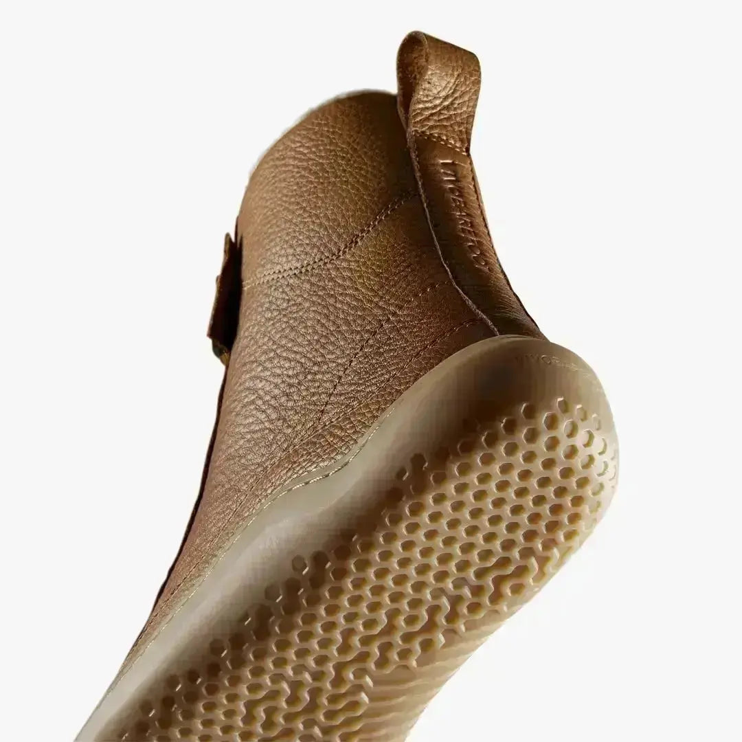 VIVOBAREFOOT - Gobi Boot Warmlined Light Tan - Botas Barefoot Invierno