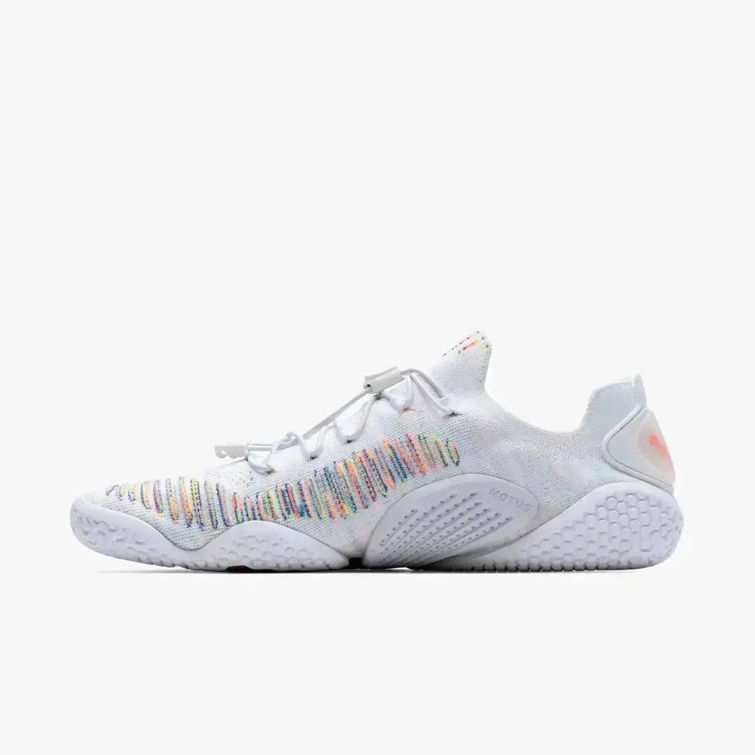VIVOBAREFOOT - Motus Flex White Space Dye - Chaussures minimalistes pour entraînement de haut niveau/force et/ou usage quotidien