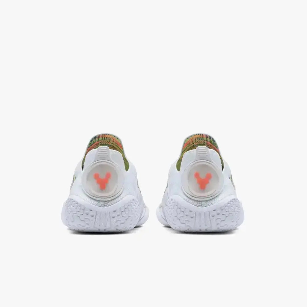 VIVOBAREFOOT - Motus Flex White Space Dye - Zapatillas respetuosas para entrenamiento de alto nivel/fuerza y/o uso diario