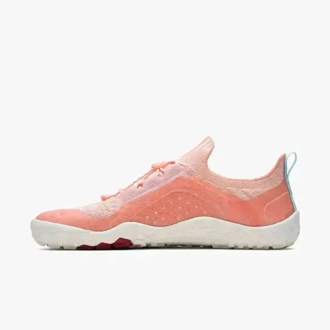 VIVOBAREFOOT - Primus Trail Knit FG Peach Melba - Chaussures minimalistes pour trail/entraînement/usage quotidien