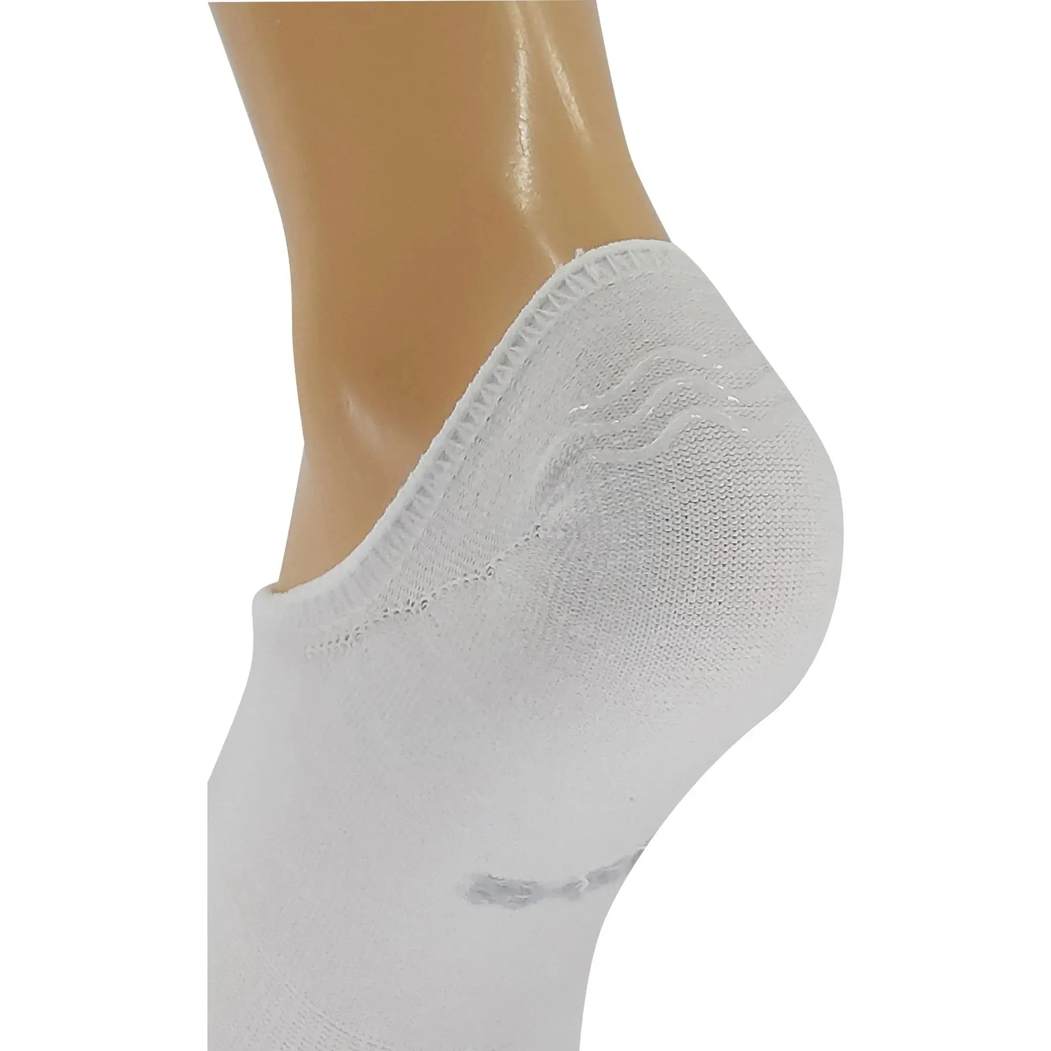 VoXX barefoot sneaker invisible white - calcetines barefoot invisibles
