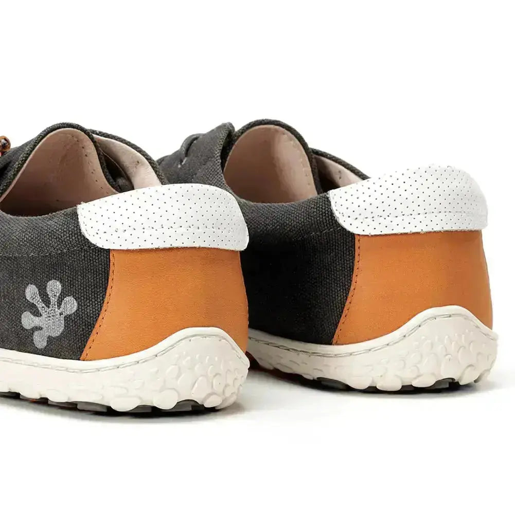 WAALS - Atacama Anthracite - Náuticos "wallabee" barefoot unisex