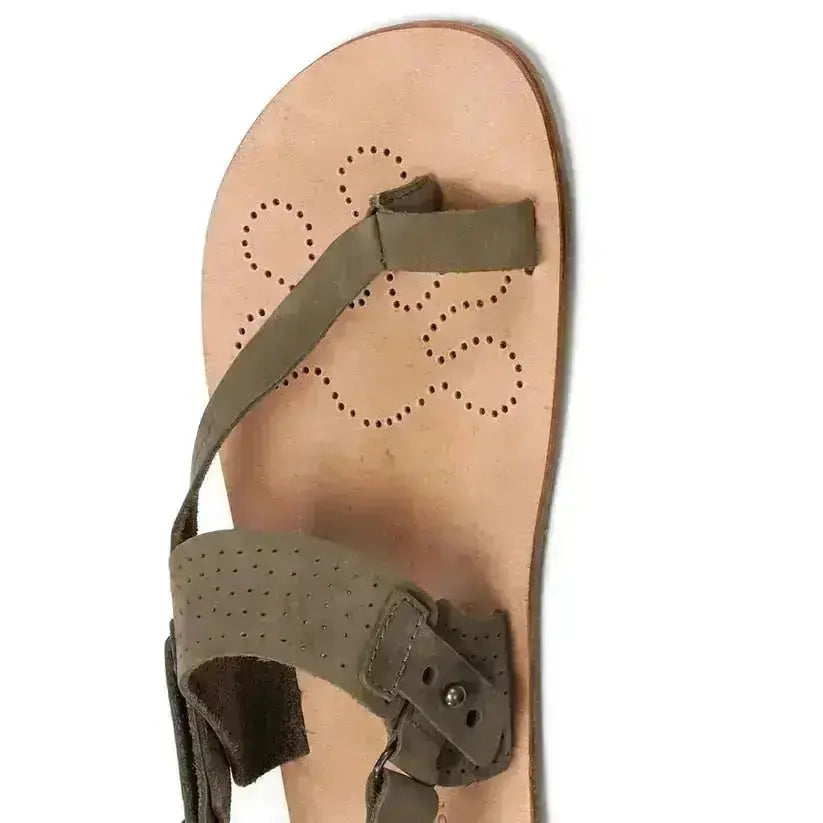 WAALS - Masai II Khaki - Sandalias barefoot hombre