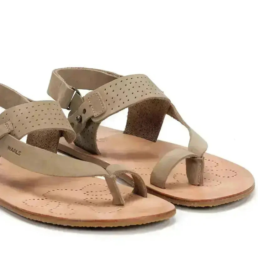 WAALS - Masai II Taupe - Sandalias barefoot hombre