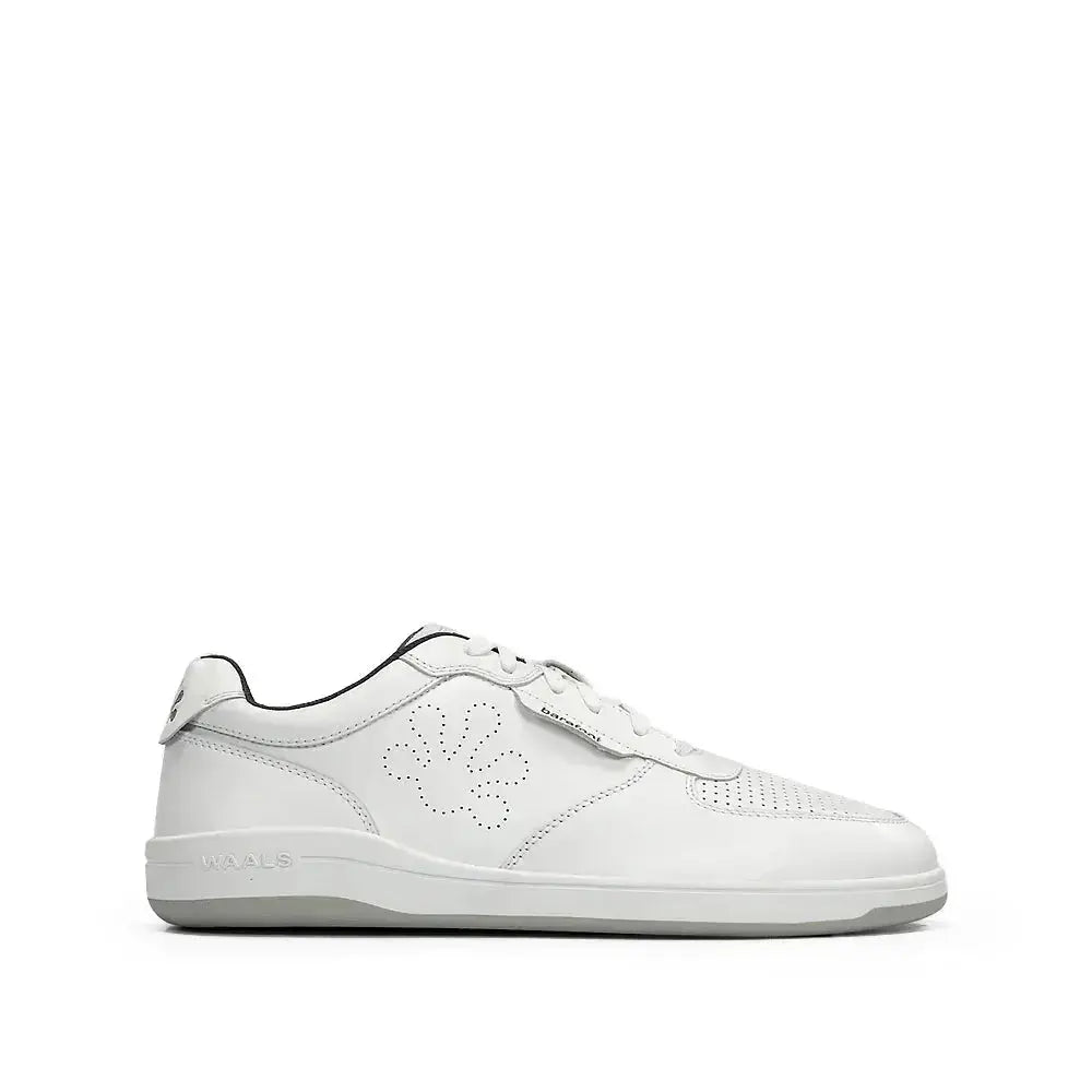 "WAALS - Tromso Cuir Blanc - Chaussures barefoot"