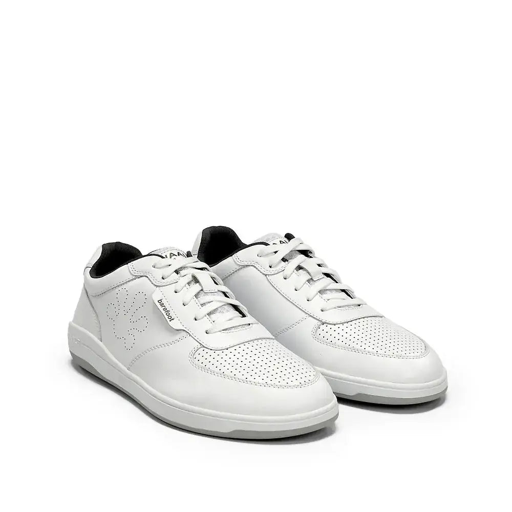 WAALS - Tromso Leather White - Zapatillas barefoot