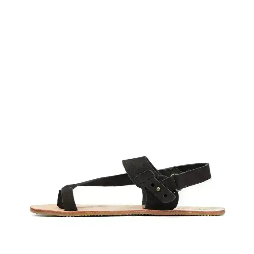 WAALS – Masai II Black - Sandalias barefoot negras para hombre