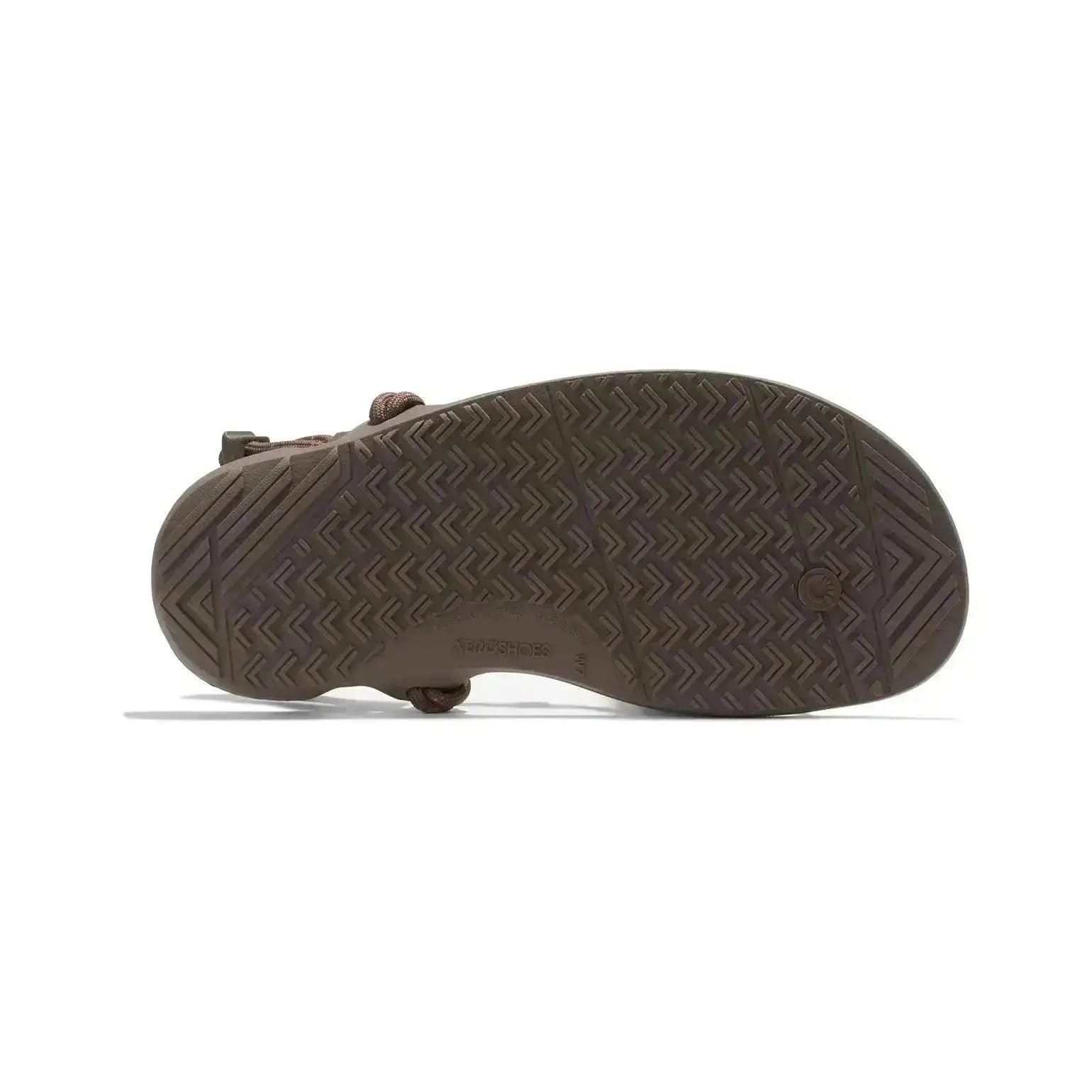 Xero Shoes - Aqua Cloud - Women Morel / Sunset Coral - Sandalias deportivas barefoot marrones para mujer