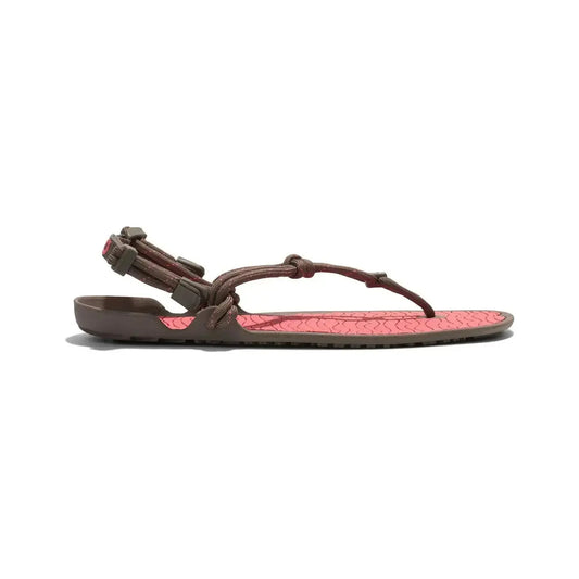 Xero Shoes - Aqua Cloud - Women Morel / Sunset Coral - Sandalias deportivas barefoot