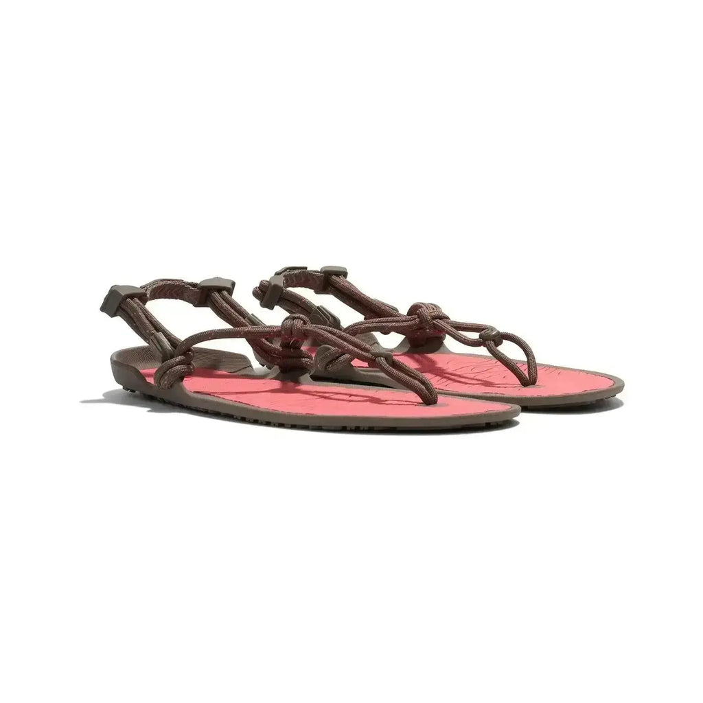 Xero Shoes - Aqua Cloud - Women Morel / Sunset Coral - Sandalias deportivas barefoot