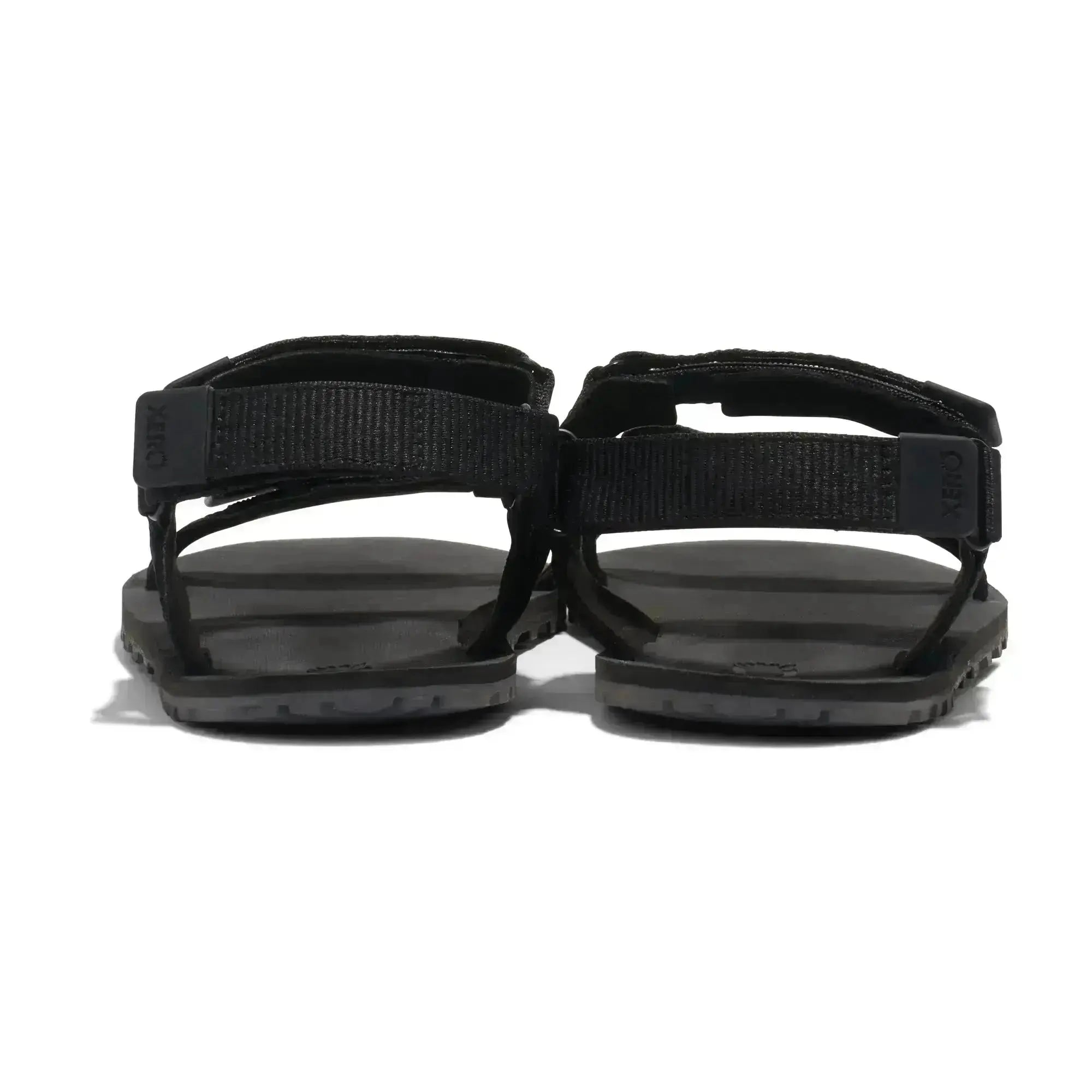 Xero Shoes - D-Trail - Women Black / Asphalt - Sandalias de trail barefoot negras para mujer