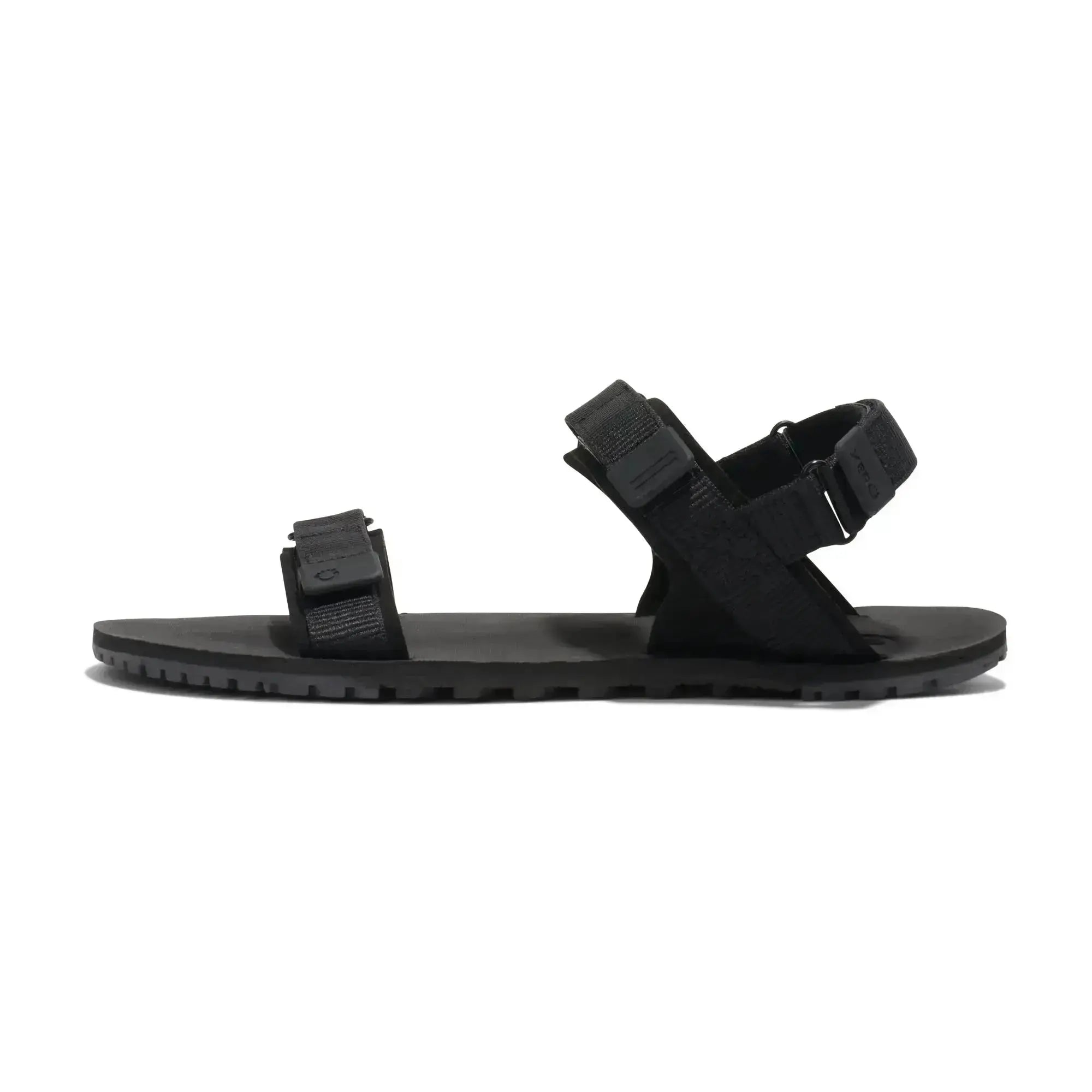 Xero Shoes - D-Trail - Women Black / Asphalt - Sandalias de trail barefoot negras para mujer