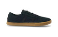 Xero Shoes - Dillon Canvas - Women Black / Gum - Lonetas de cordones barefoot negras para mujer