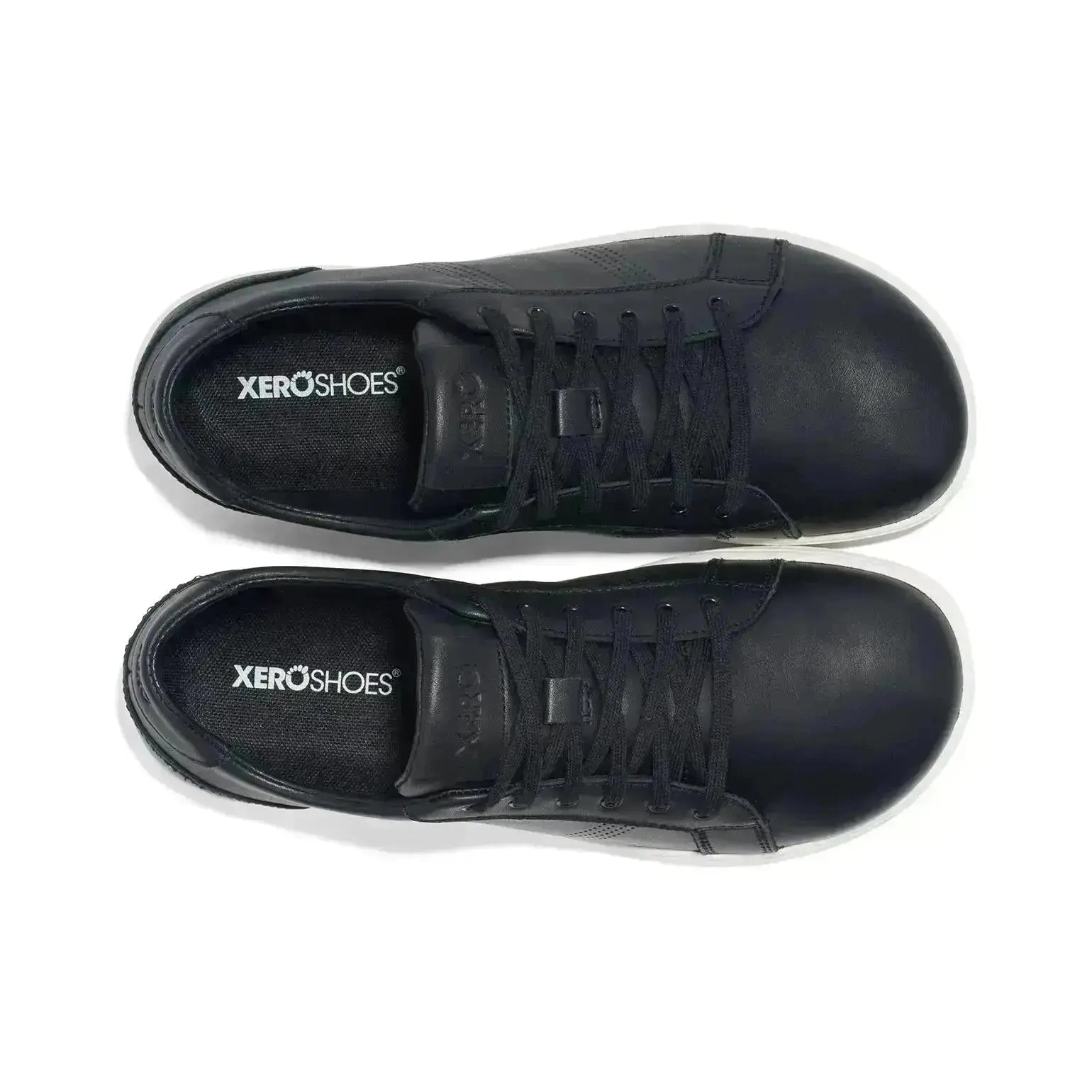 Xero Shoes - Dillon Leather - Men Black - Zapatillas de cuero barefoot negras para hombre
