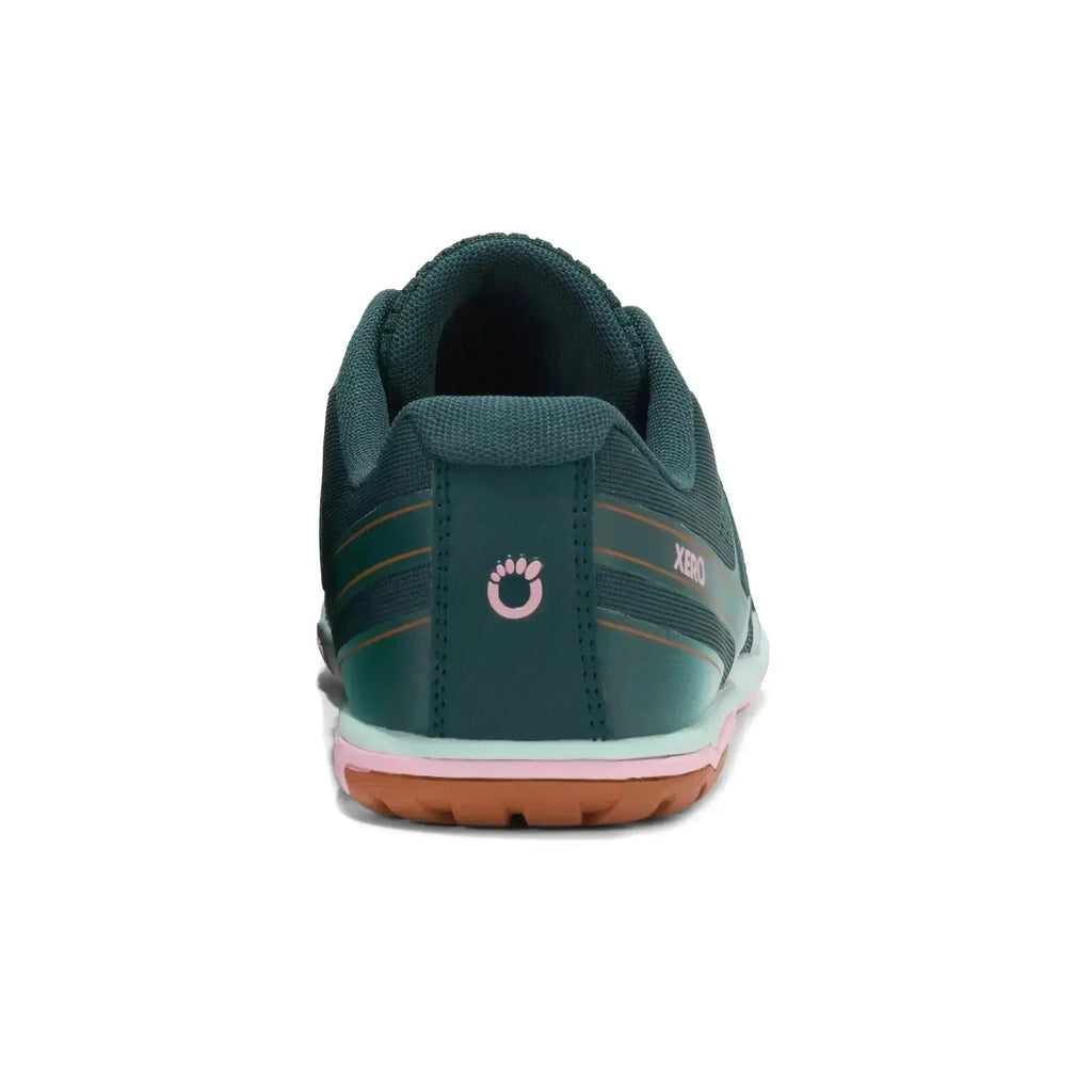 Xero Shoes - HFS II Sea Moss/Pink-a-Boo Women - Zapatillas barefoot para running verdes para mujer