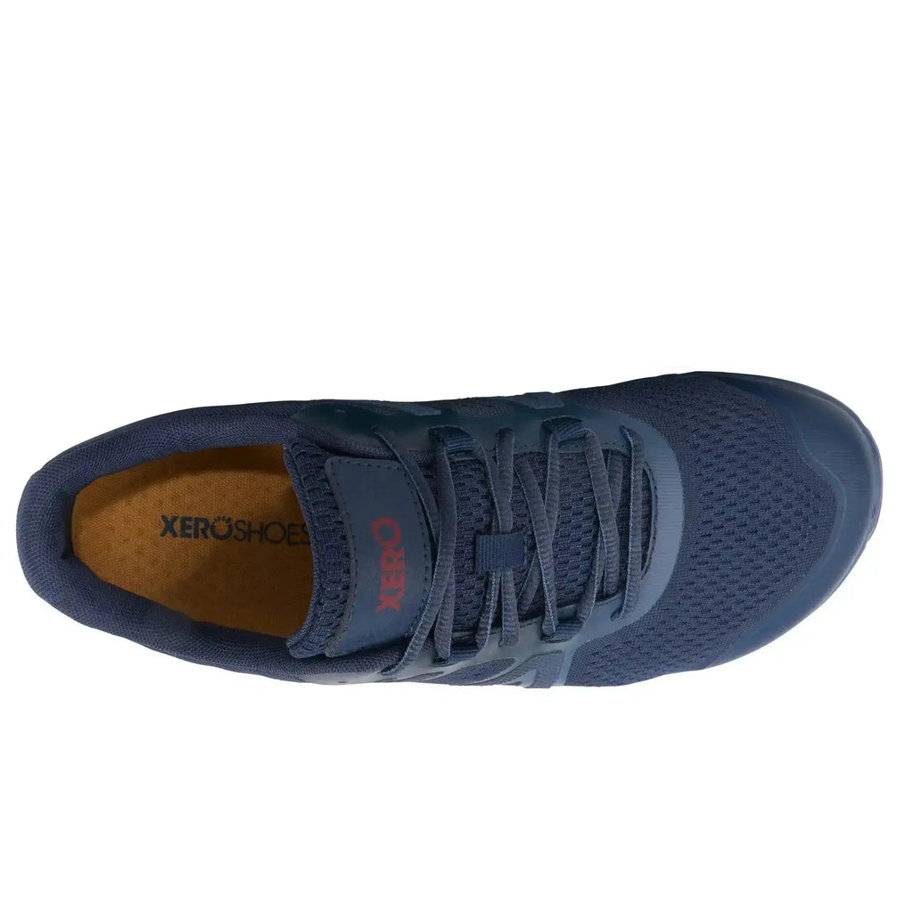 Xero Shoes - HFS II Vintage Indigo/Red Ochre Men - Zapatillas barefoot para running azules para hombre