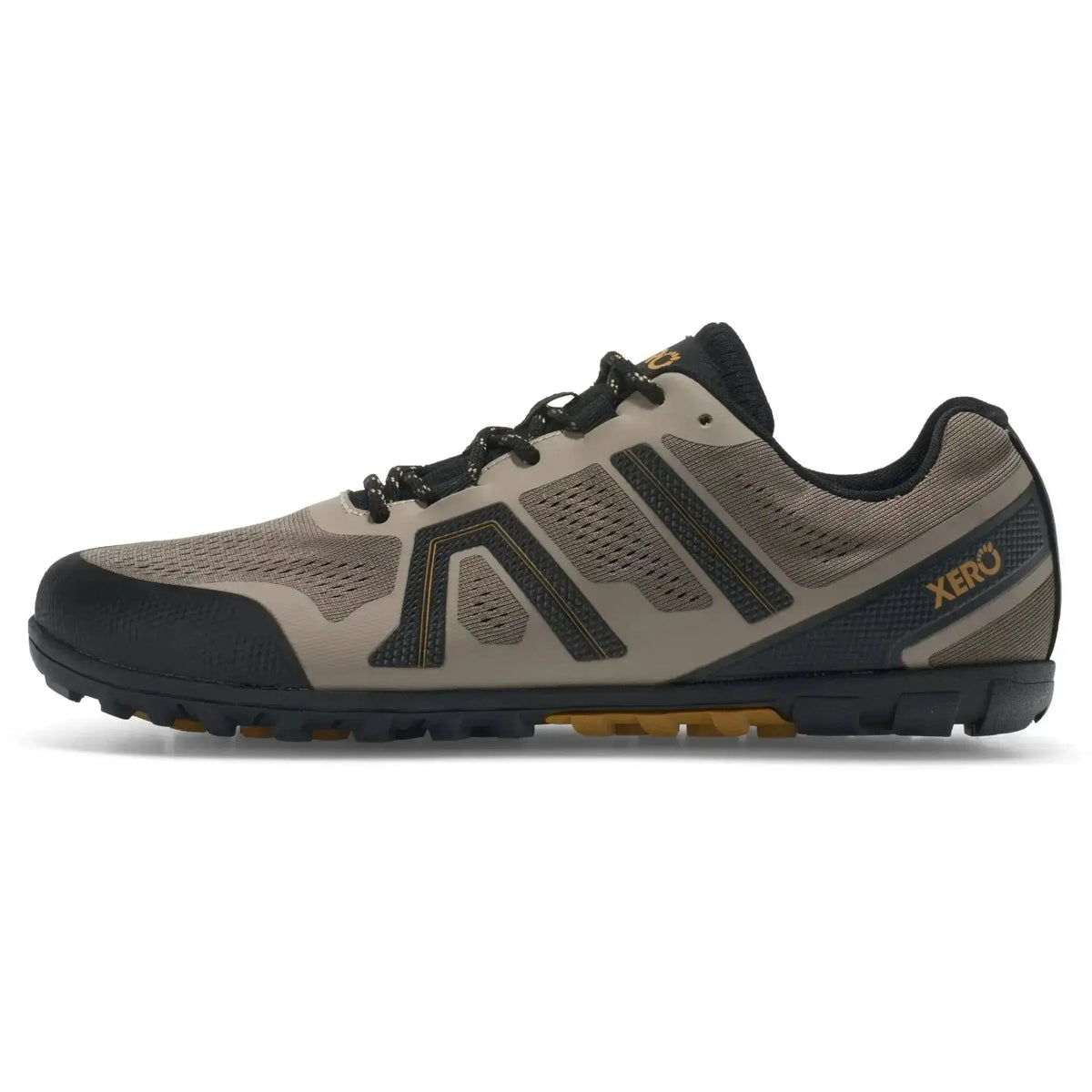 Xero Shoes - Mesa Trail II - Men fallen-rock-black - Zapatillas Barefoot para Trail grises para hombre