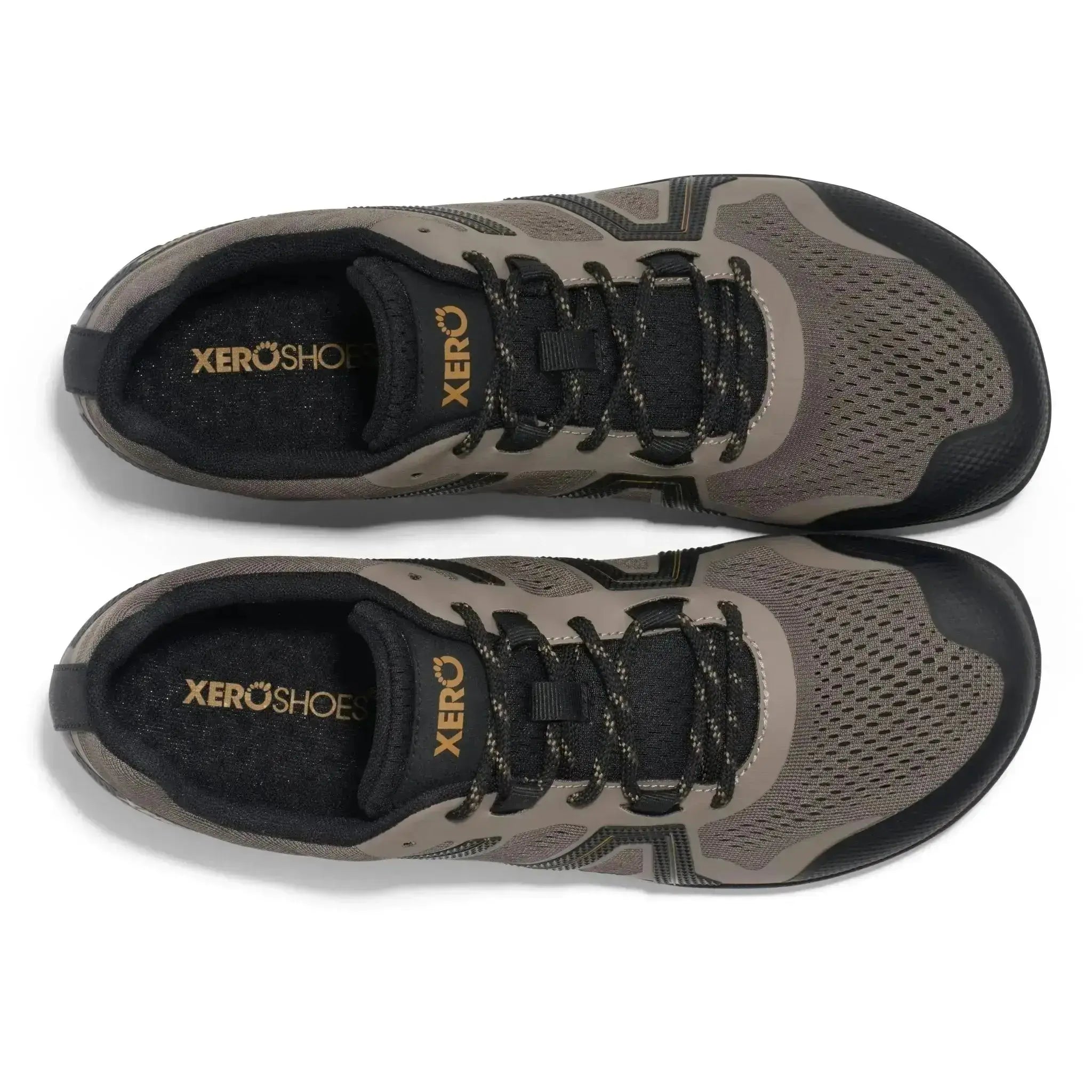 Xero Shoes - Mesa Trail II - Men fallen-rock-black - Zapatillas Barefoot para Trail grises para hombre