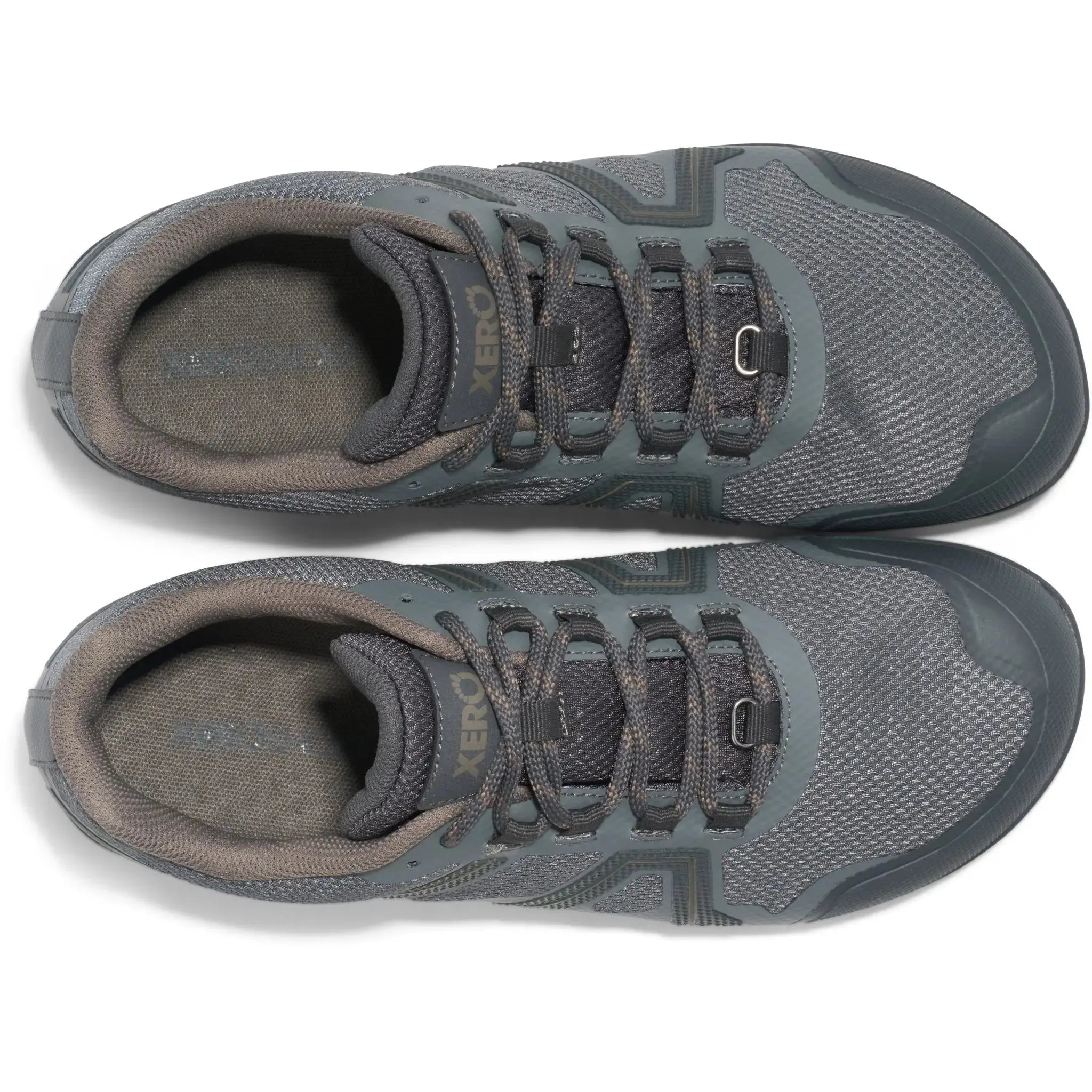 Xero Shoes - Mesa Trail WP - Men steel-gray-asphalt - Deportivas Barefoot para Trail grises para hombre