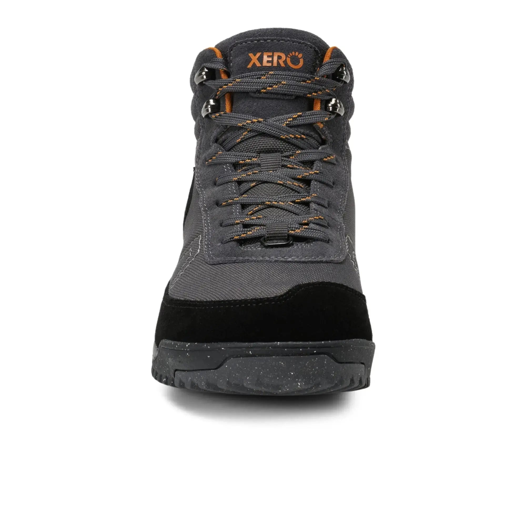Xero Shoes - Ridgeway - Men black-asphalt - Botas Barefoot Estilo Retro de Hiking impermeables negras para hombre