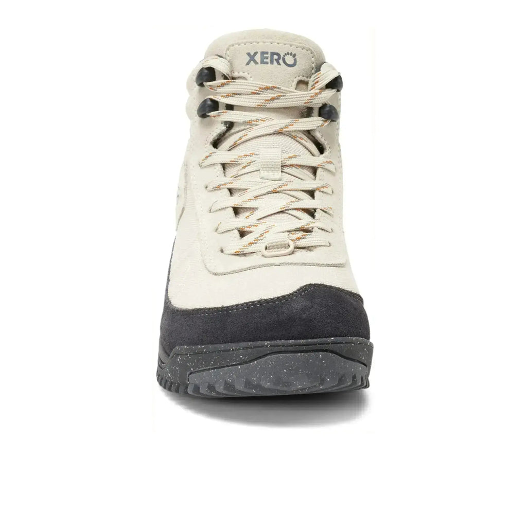 Xero Shoes - Ridgeway - Women fog - Botas Barefoot Estilo Retro de Hiking impermeables blancas para mujer