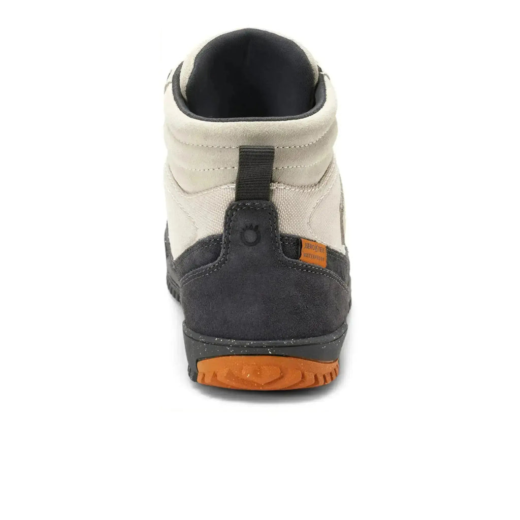 Xero Shoes - Ridgeway - Women fog - Botas Barefoot Estilo Retro de Hiking impermeables blancas para mujer