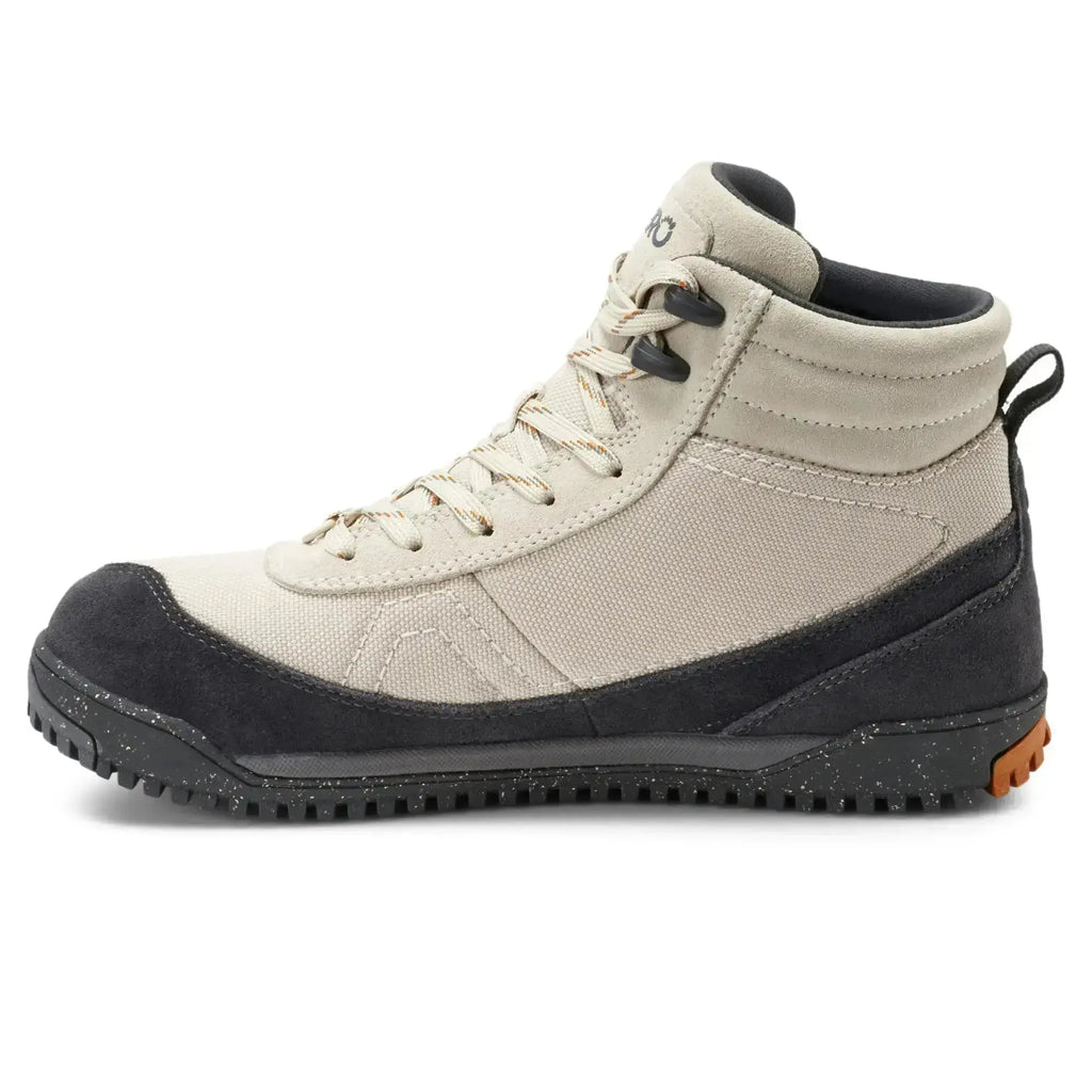 Xero Shoes - Ridgeway - Women fog - Botas Barefoot Estilo Retro de Hiking impermeables blancas para mujer